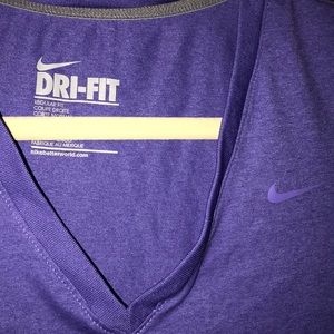 Purple Nike T shirt